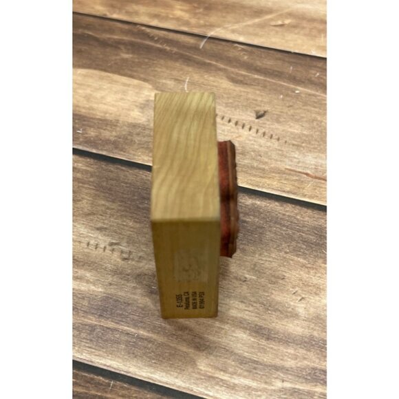 1994 PSX E-1355 HARK THE HERALD ANGELS SING WOOD MOUNTED RUBBER STAMP - Picture 5 of 5